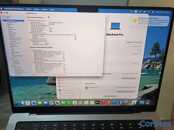 computadoras y laptops - Macbook Pro 2021 (M1pro) 14" 512GB SSD 