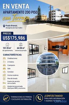 apartamentos - Vendo apartamento en Prado oriental