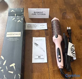 salud y belleza - Cepillo WavyTalk – Ondas perfectas y cabello con forma al instante 🌊✨”