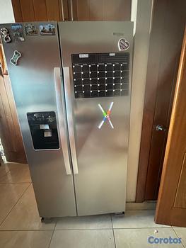 electrodomesticos - De oportunidad por Mudanza  Whirlpool  22 pies con Dispensador de agua y hielo.