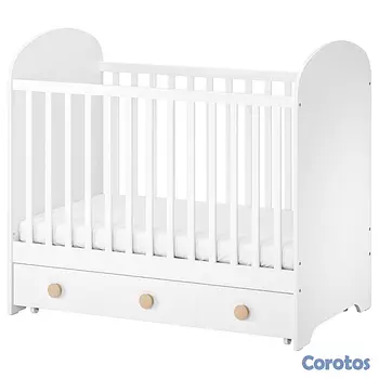 muebles - Cuna con almacenamiento + colchón