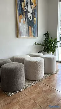 muebles y colchones - Otomanes decorativos 