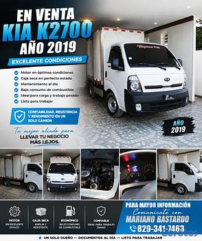 camiones y vehiculos pesados - camion Kia k2700 con fulgon