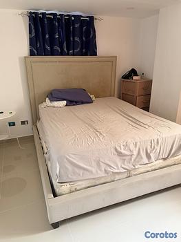 muebles y colchones - Cama queen