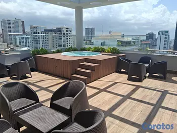 apartamentos - Apartamento 2Hab Amueblado en Piso Alto c/Vista, A