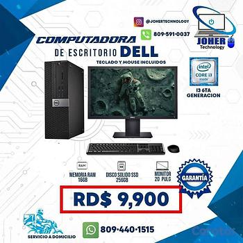computadoras y laptops - Computadora de escritorio COMPLETA intel core  I3 