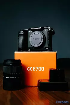 camaras y audio - Cámara Sony a6700