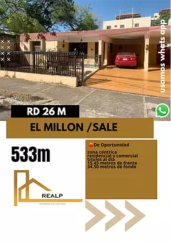 casas - Casa en venta en el millon 
