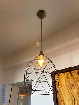 decoración y accesorios - Lámpara estilo industrial con bombillo