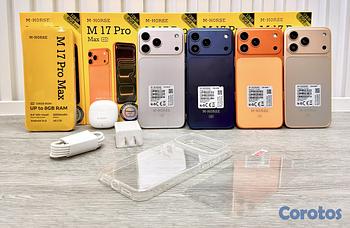 celulares y tabletas -  M-HORSE M 17 PRO MAX DE 128GB 8GB RAM INCLUYE AUDIFONOS GRATIS 