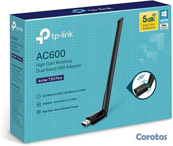 accesorios para electronica - TP-Link Adaptador de WiFi USB AC600 para PC