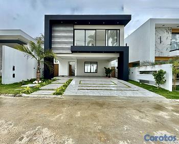 casas - CASA DE DOS NIVELES EN VENTA, GURABO, SANTIAGO.