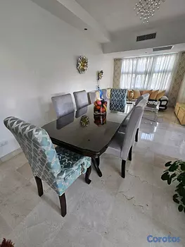 muebles y colchones - Juego de Comedor en Caoba