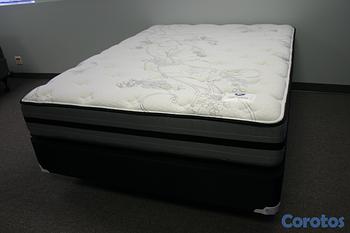 muebles y colchones - Confortable colchón doble PilowTop. Nuevo