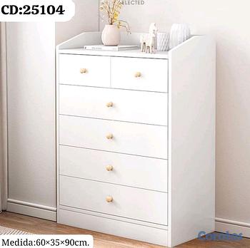muebles y colchones - gavetero de madera 
