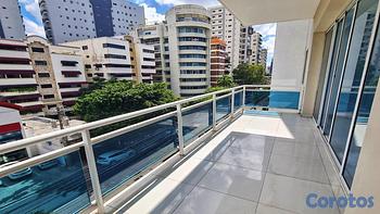 apartamentos - Apartamento amplio en alquiler en Naco con piscina, gimnasio.