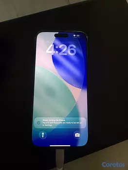 celulares y tabletas - IPhone 16 Pro Max Camara Frontal Danada pero Face ID Funcional