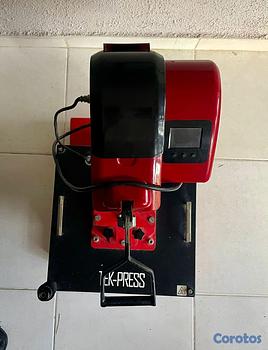 impresoras y scanners - Prensa Térmica MAX-600 6 en 1 Semi Nueva con Todos