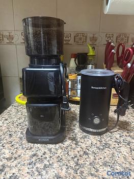 electrodomesticos - Molinillo de Café SHARDOR + Espumador Eléctrico Bonsenkitchen - Excelente Estado