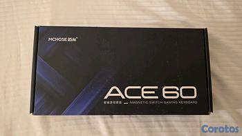 accesorios para electronica - Teclado Gamer ACE 60 Magnético 60% RGB (Gaming Pro)