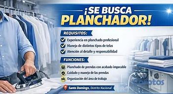 empleos disponibles - Planchador/ra con experiencia en lavandería profesional