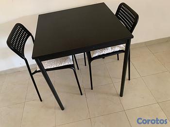 muebles y colchones - COMEDOR DOS SILLAS IKEA NUEVO
