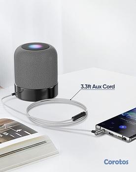 camaras y audio - Cable auxiliar con micrófono para tus auriculares