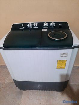electrodomesticos - Lavadora LG de 15 kg con poco uso