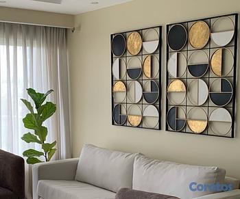 decoración y accesorios - Cruado decorativo para sala tipo aplique 