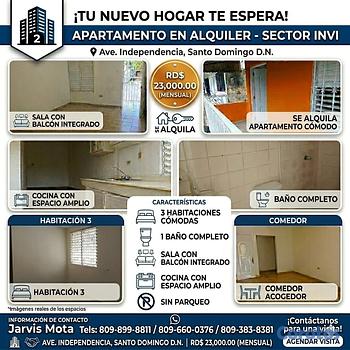 habitaciones y viviendas compartidas - Alquilo Apto Invi Independencia