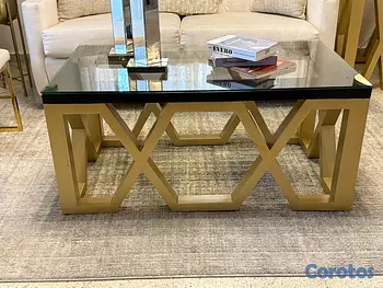 muebles y colchones - juego de mesas de centro y lateral