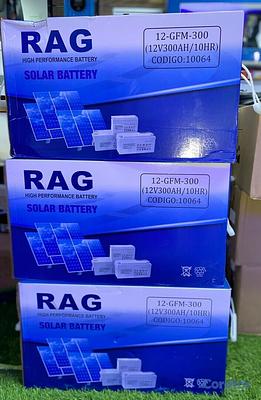 Corotos | BATERIAS RAG 12 V/ 300 AH DISPONIBLES.