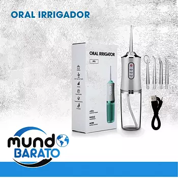 salud y belleza - Irrigador bucal portátil Hilo Dental USB recargable 