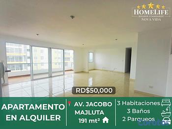 apartamentos - APARTAMENTO EN ALQUILER AV. JACOBO MAJLUTA