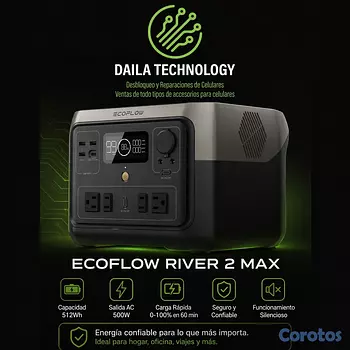 plantas e inversores - Ecoflow River 2 pro 700W 