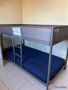 muebles y colchones - Se vende camarote muy poco uso con sus colchones $19,000

