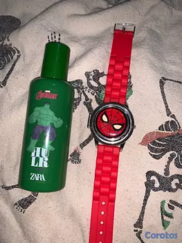 accesorios - HULK by ZARA (Marvel Avengers) y reloj