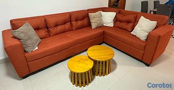 muebles y colchones - Elegante y moderno mueble en L