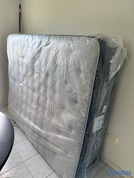 muebles y colchones - Colchón Queen (60pulg x 80pulg) Sealy