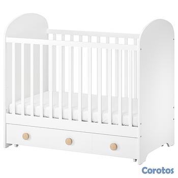 muebles - Cuna con almacenamiento + colchón