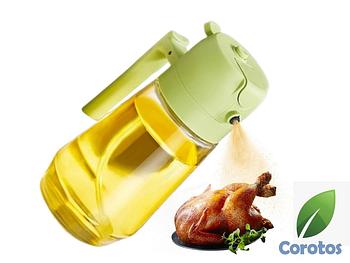 cocina - Botella dispensadora de aceite pulverizable y vert