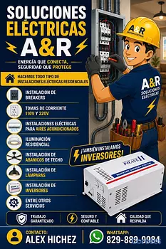 servicios profesionales - electricista residencial 