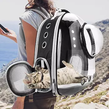 animales y mascotas - Mochila para gatos, bolsa de burbujas para perros, mochila para perros pequeños 