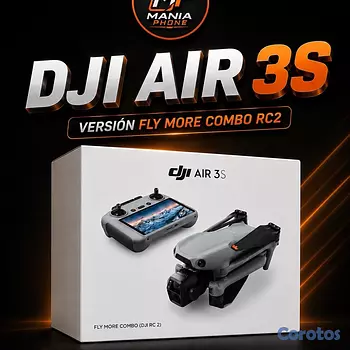 camaras y audio - DJI Air 3S Fly More Combo RC2 Nuevo Sellado