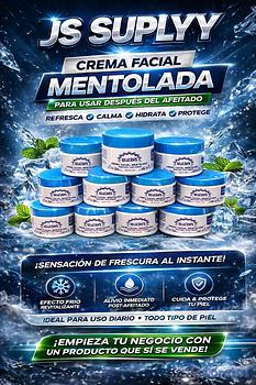 salud y belleza - Crema mentolada para después del afeitado 🪒