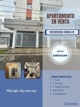 apartamentos - VENDO APARTAMENTO EN EL DISTRITO NACIONAL SANTO DO