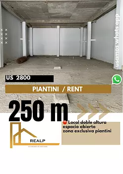 oficinas y locales comerciales - Local amplio y abierto Piantini