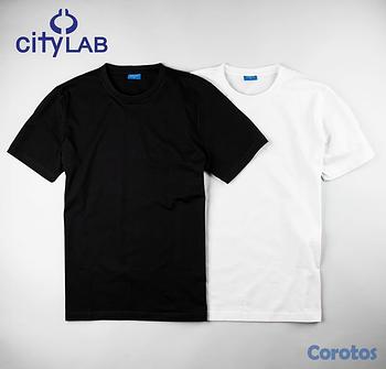 ropa para hombre - vente de t- shirt city lab x Mayor y detalle 