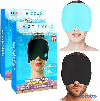 salud y belleza - gorro de gel para la migraña 