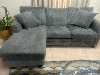 muebles y colchones - mueble en L para sala o recibidor 